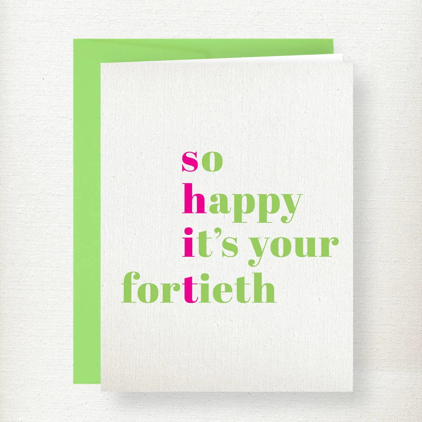 Shit 40 Birthday Greeting Card