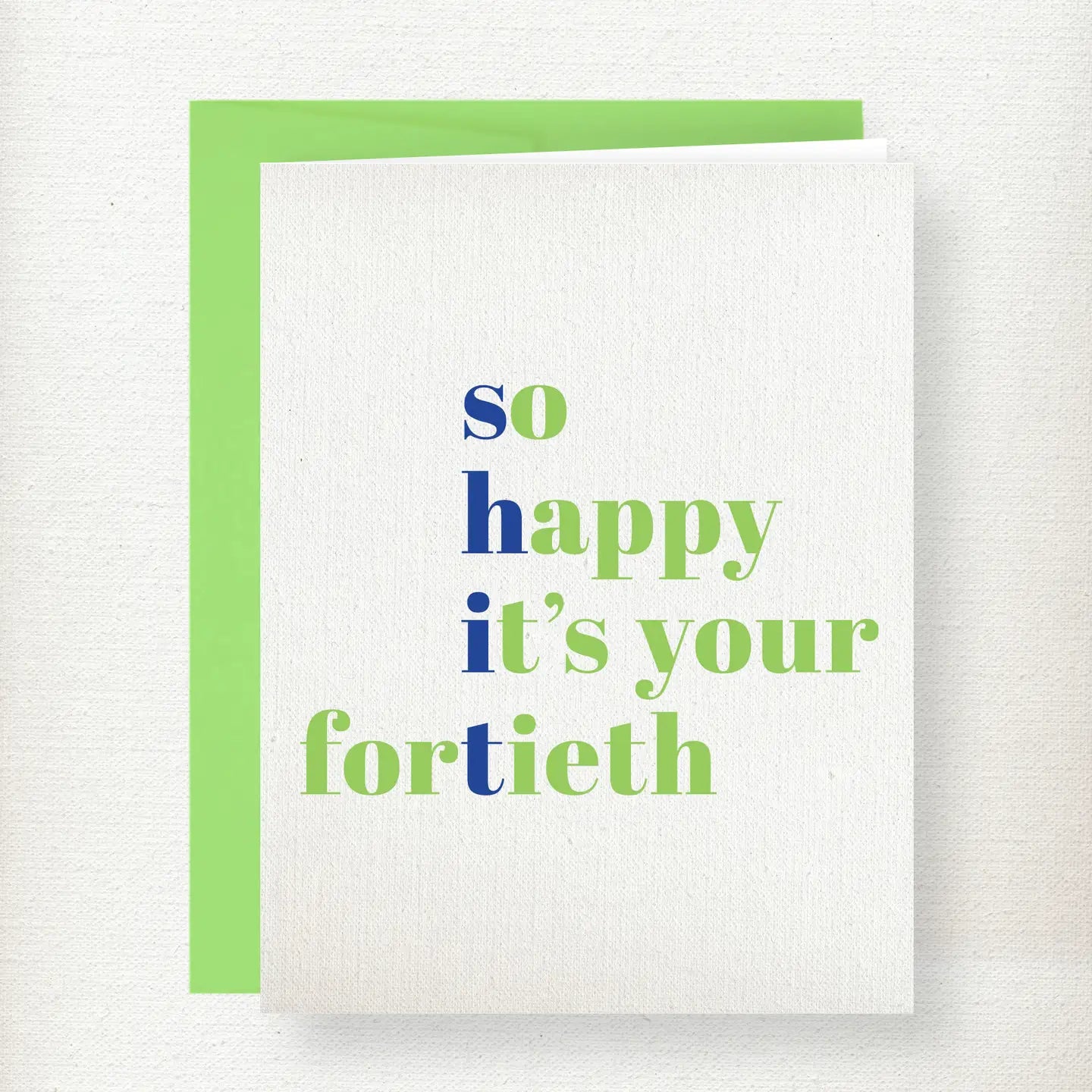 Shit 40 Birthday Greeting Card
