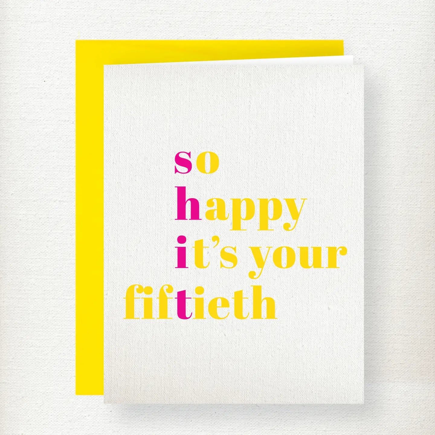 Shit 50 Birthday Greeting Card