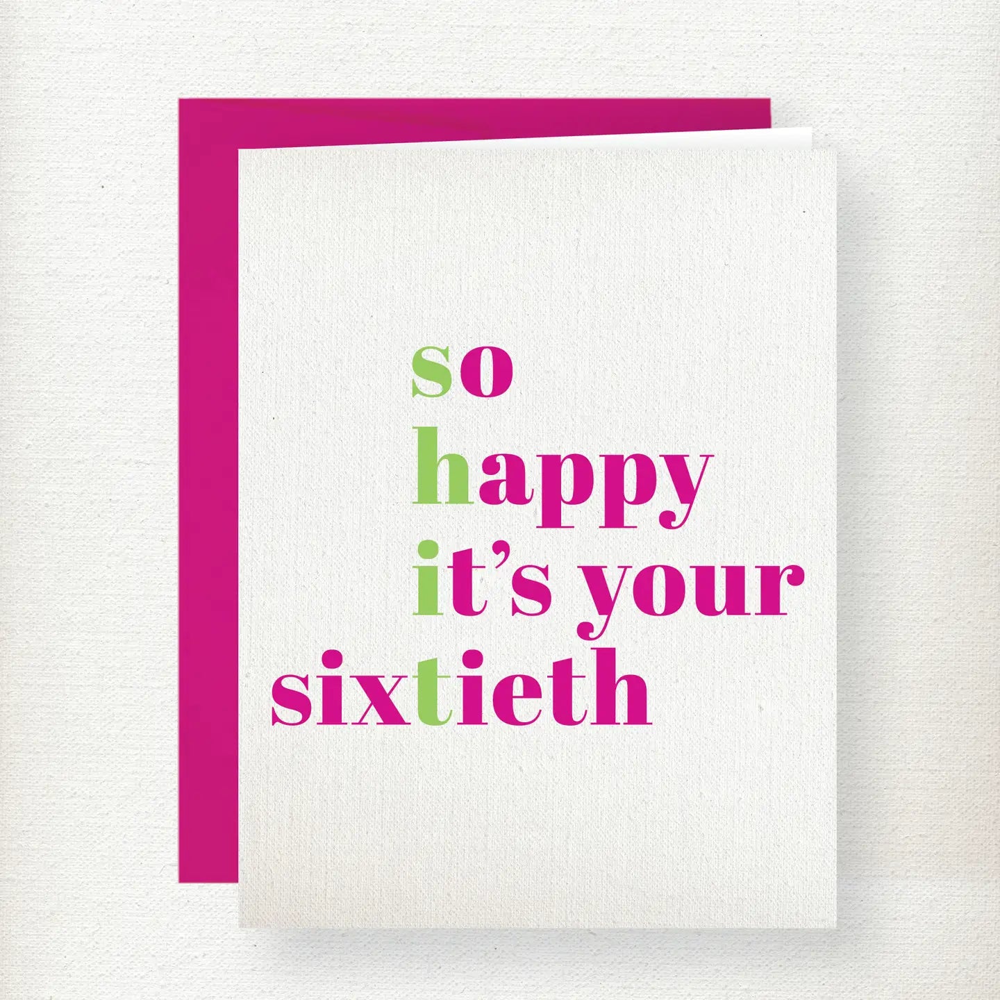 Shit 60 Birthday Greeting Card