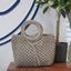 Small Crochet Round Handle Bag
