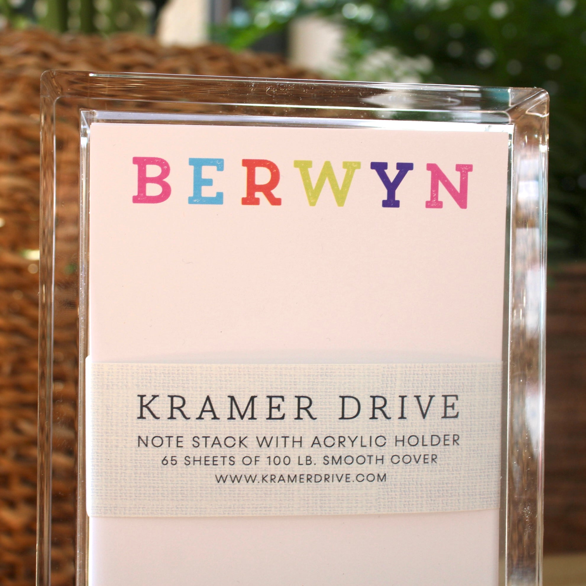 Kramer Drive City Note Stack