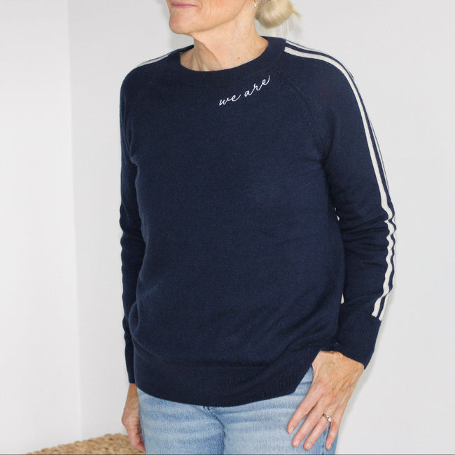 We Are Varsity Stripe Sweater Main image