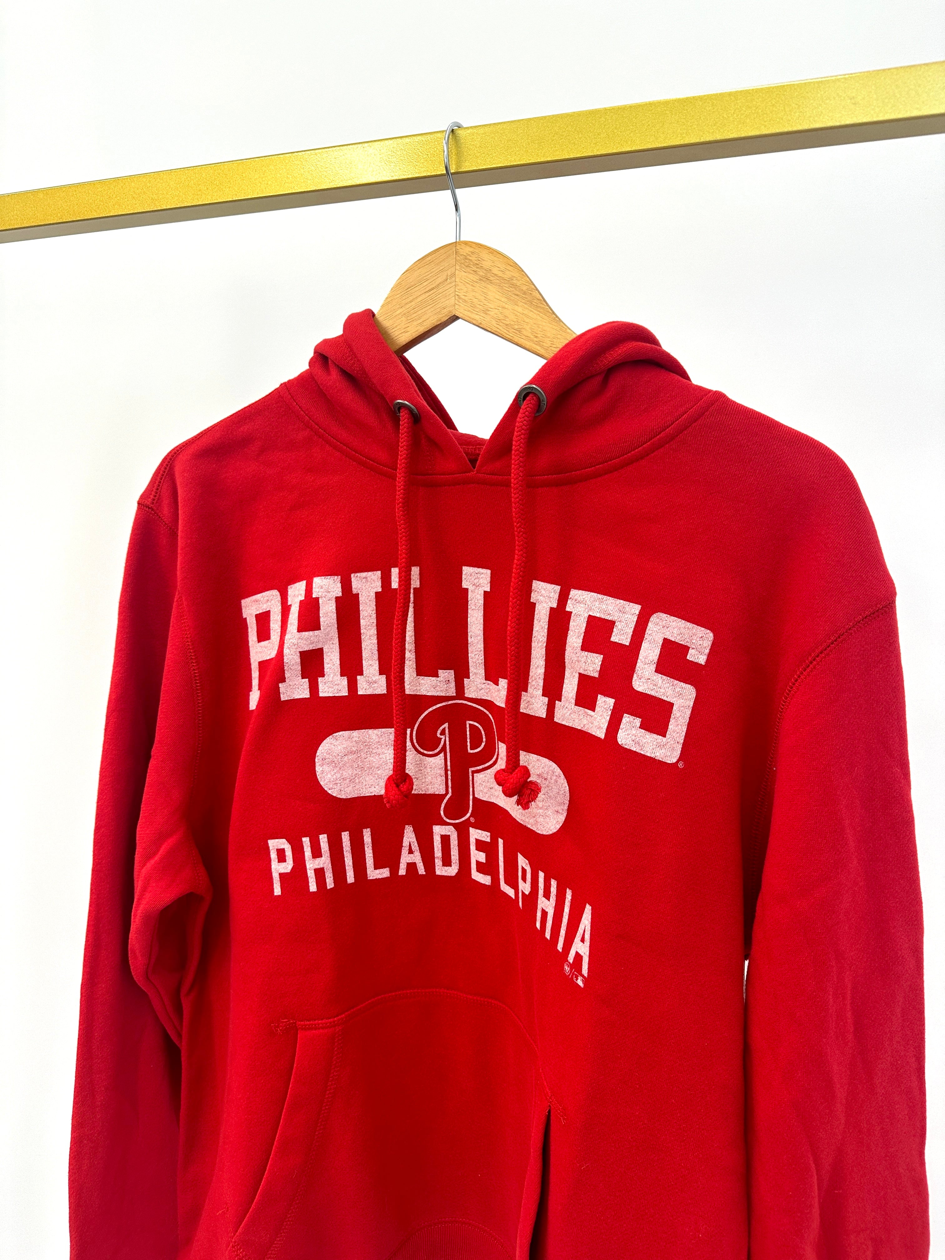 '47 Philadelphia Phillies Red Mainframe Headline Hoodie