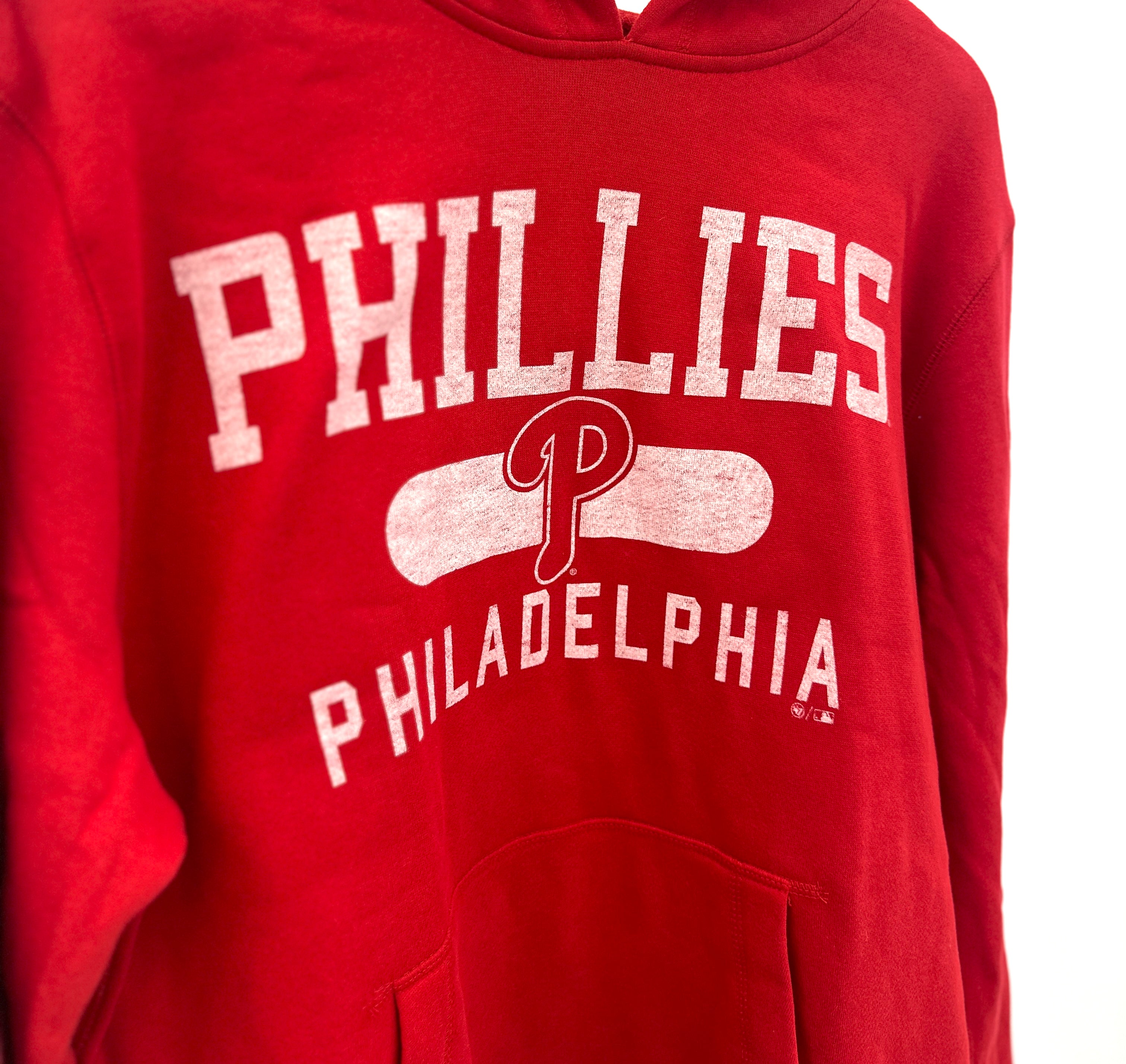 '47 Philadelphia Phillies Red Mainframe Headline Hoodie