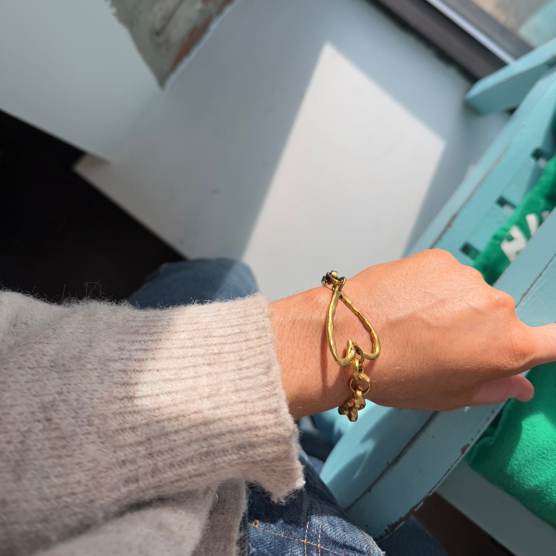 Anna Wink Two Chain Bracelet
