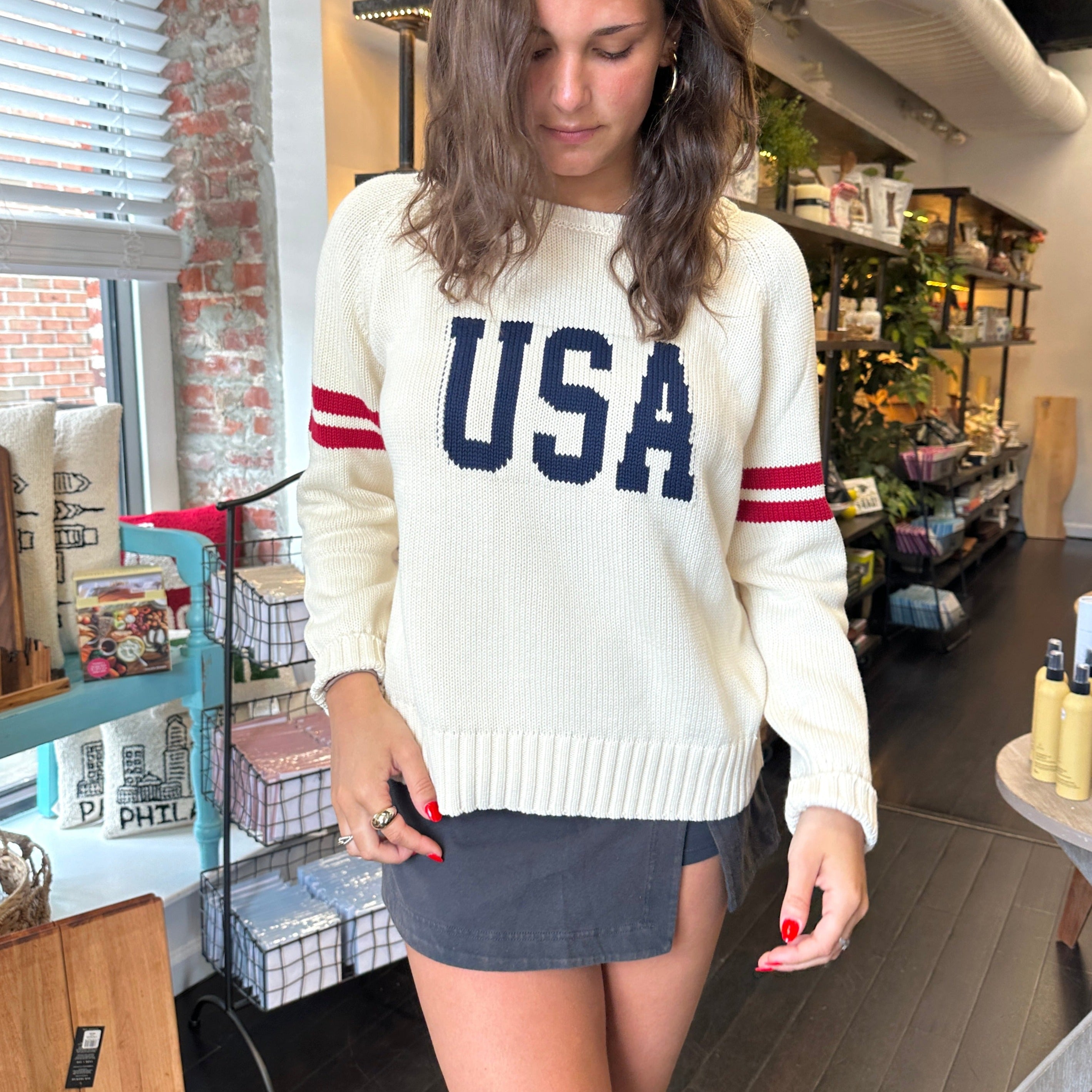 USA Knit Sweater