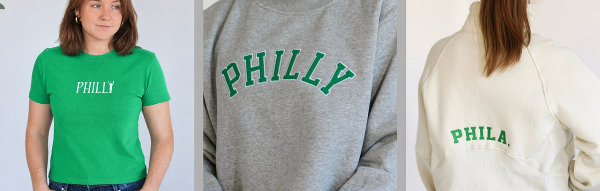 Philly apparel collage