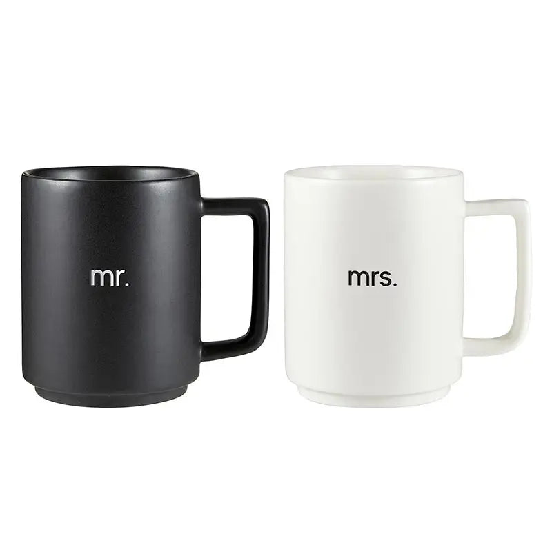 Mr. & Mrs. Mug Set