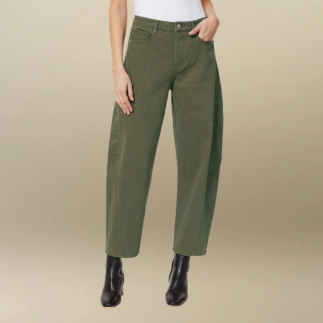 Habitual Cropped Barrel Jeans