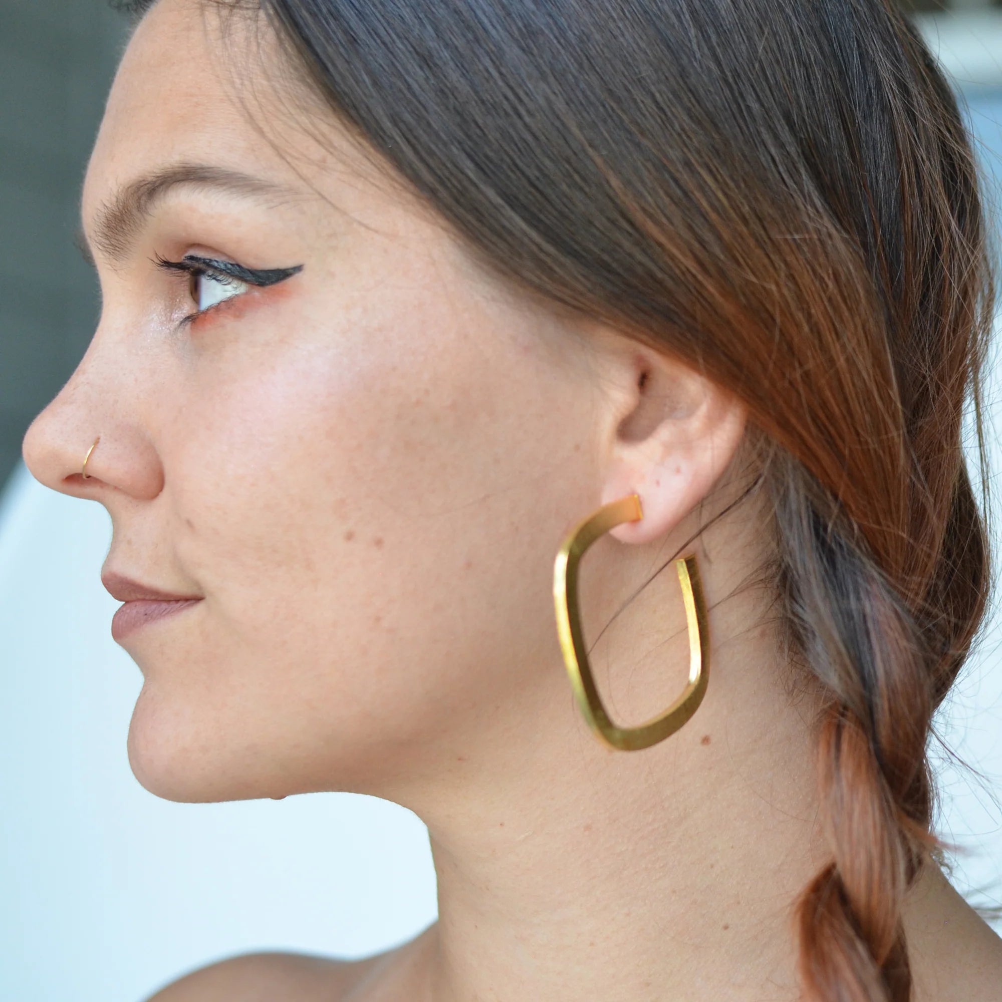 Betty Carré Alid Square Hoop Earrings