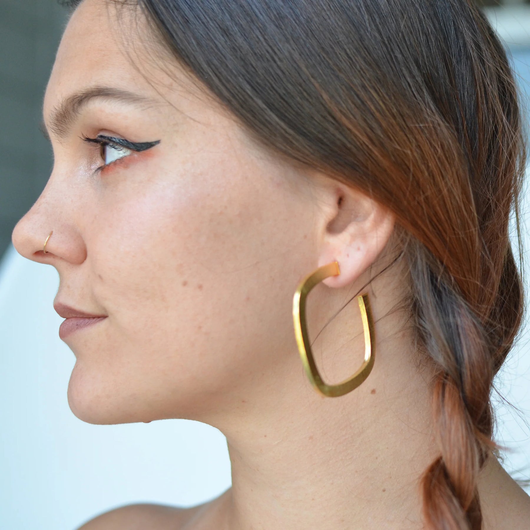 Betty Carré Alid Square Hoop Earrings