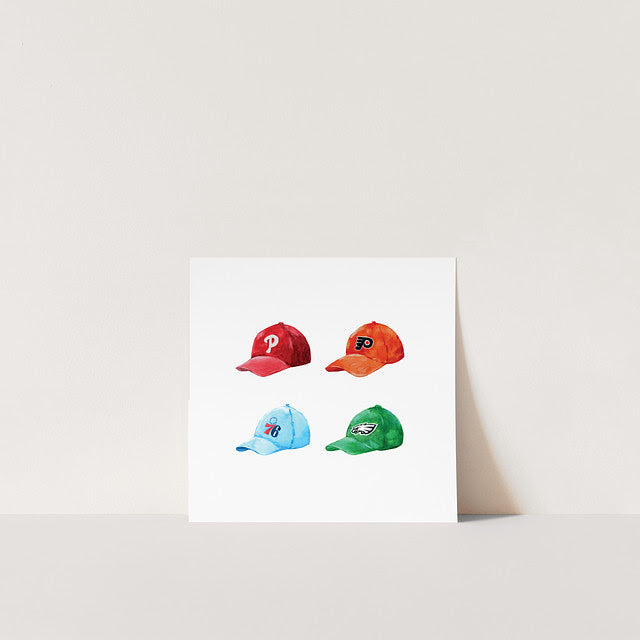 Philly Phan Wall Art Print (12.5"x12.5")