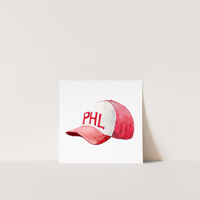 Philly Phan Wall Art Print (12.5"x12.5")