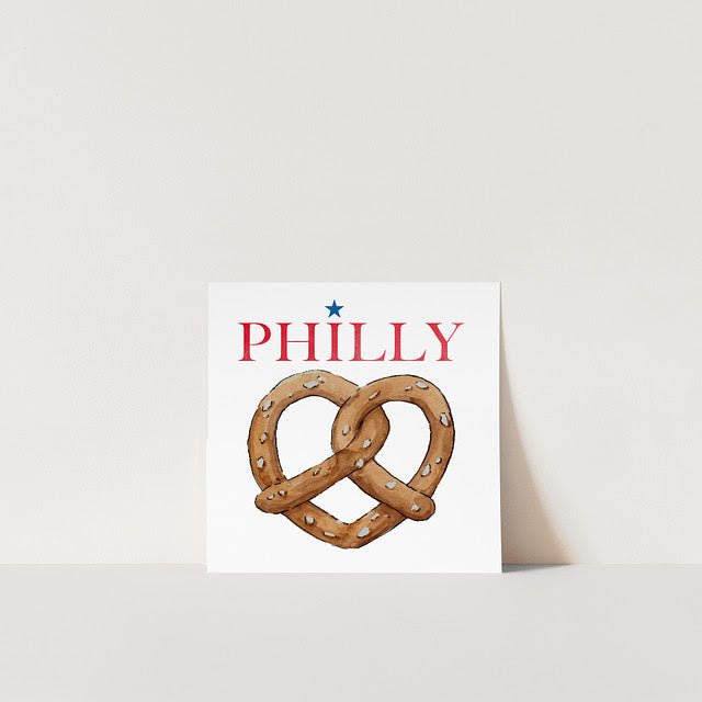 Philly Phan Wall Art Print (12.5"x12.5")