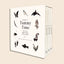 Baby's Tummy Time Box Set showing three board books with high-contrast illustrations of animals including butterfly, bird, o…