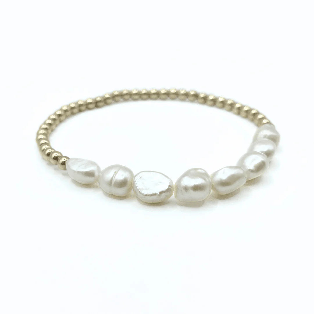Erin Gray Baroque Row Pearl Bracelet