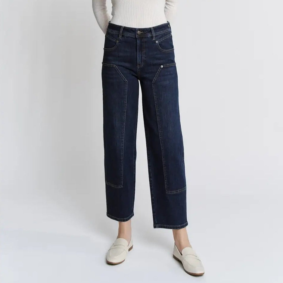 High Waist Barrel Jeans