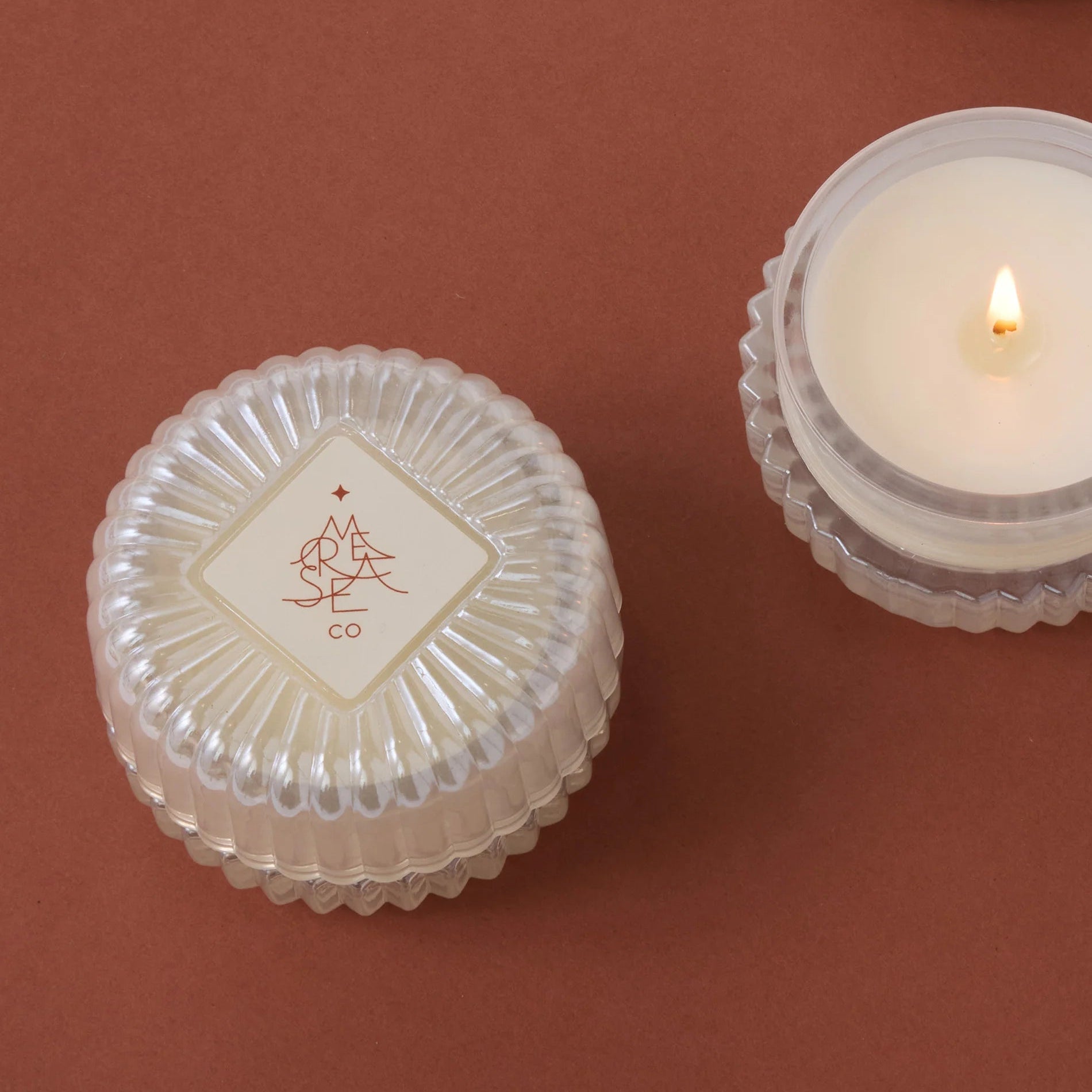 Mersea Bauble Glass Candle