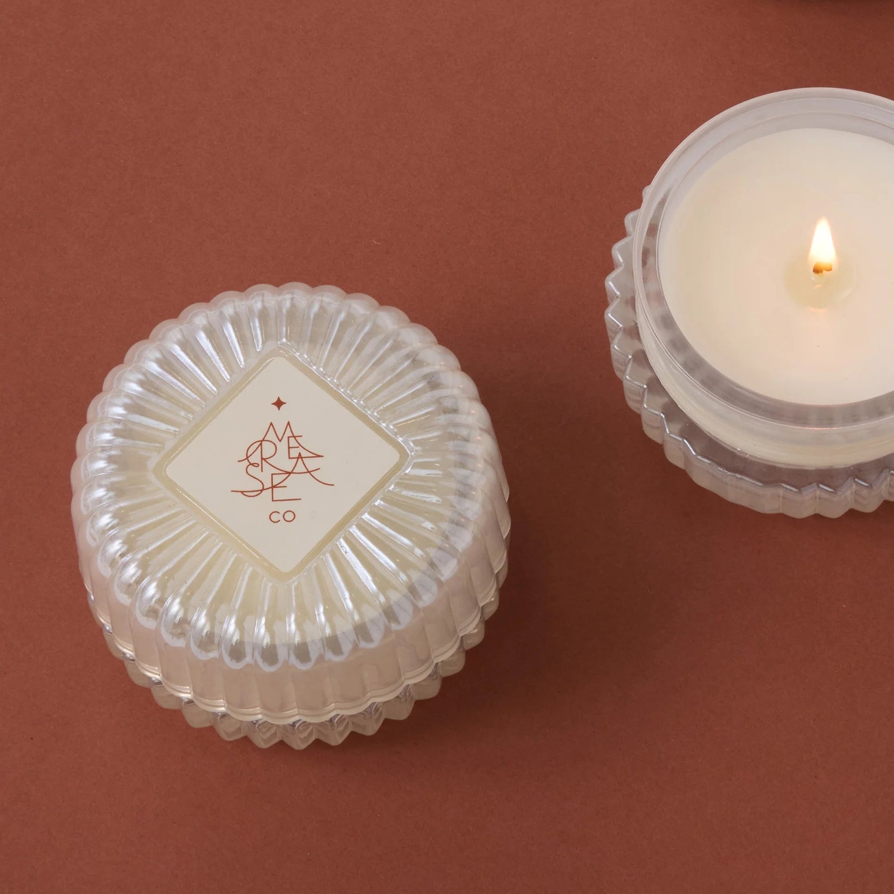 Mersea Bauble Glass Candle