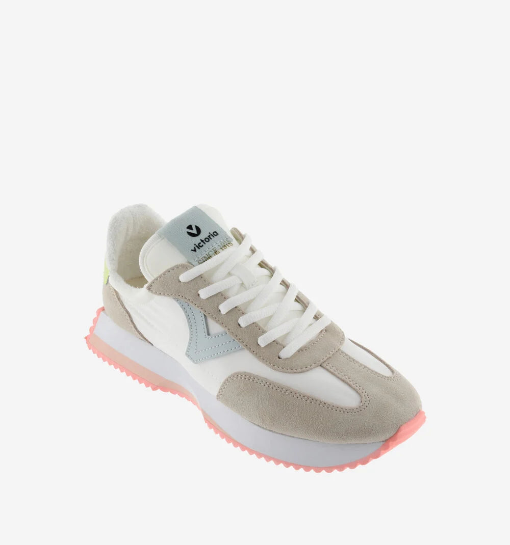 Victoria Women's Sneakers with Two-Tone Sole