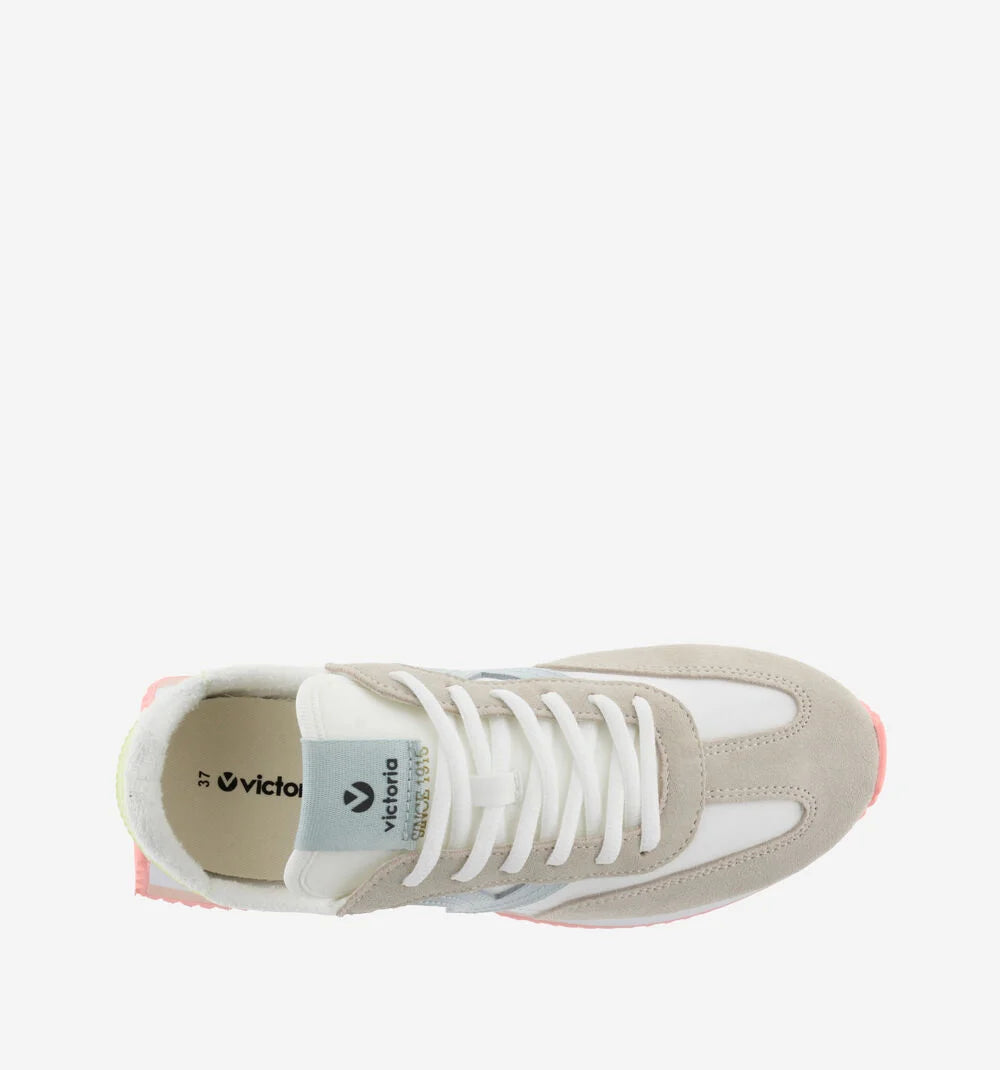 Victoria Women's Sneakers with Two-Tone Sole