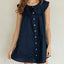 Belle Cotton Linen Blend Sleeveless Dress