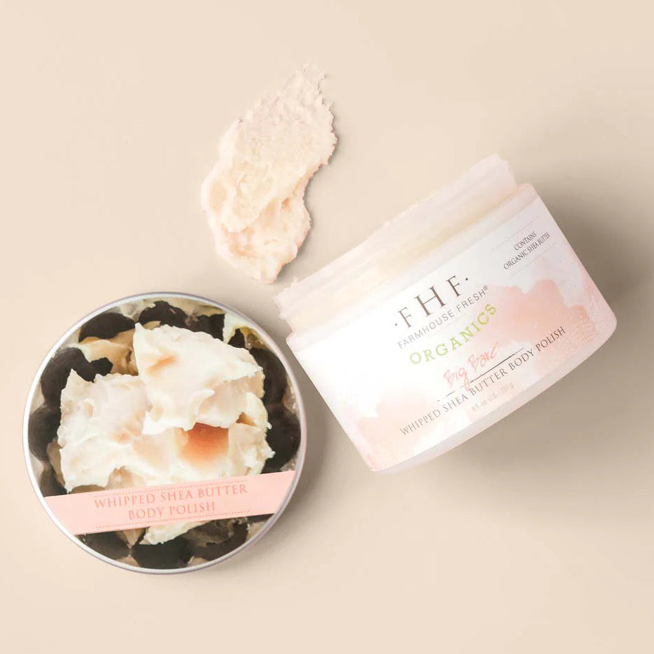 Farmhouse Fresh Big Bare Organic Whipped Shea Butter Body Polish