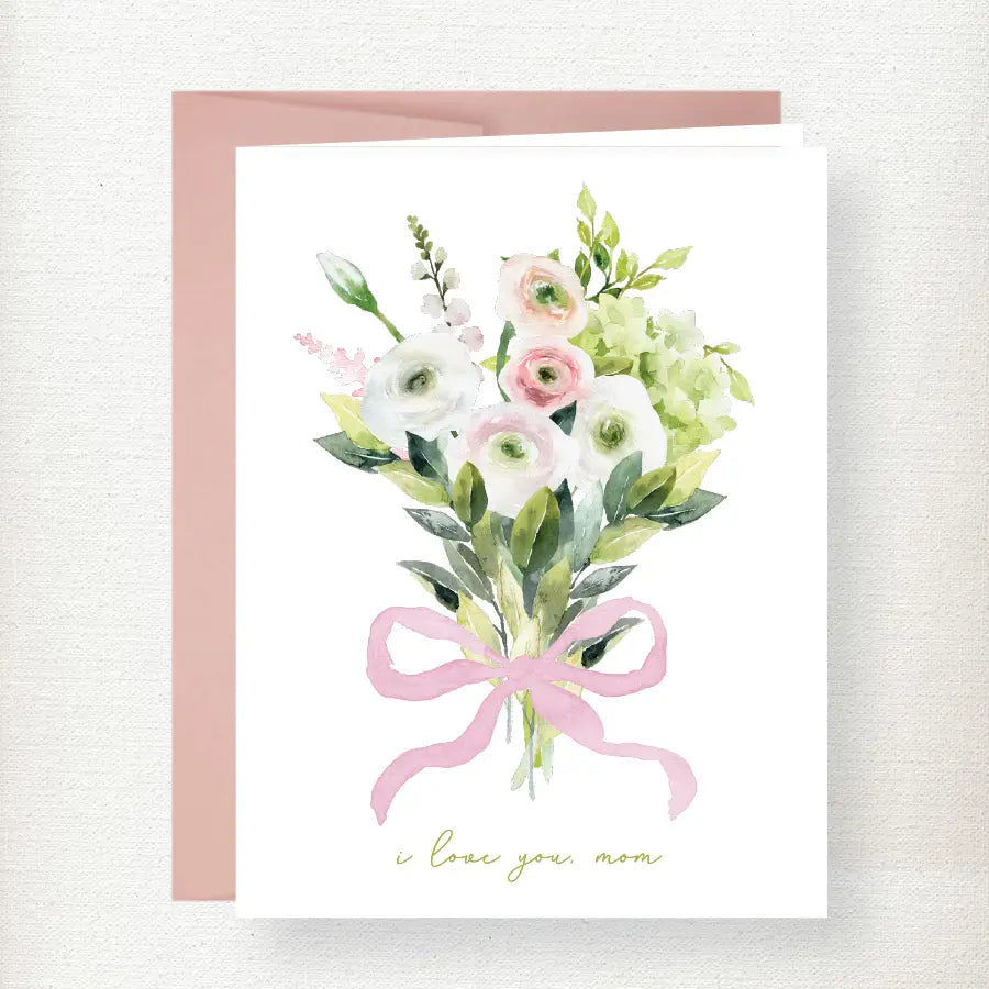Flower Bouquet Mother's Day Greeting Card