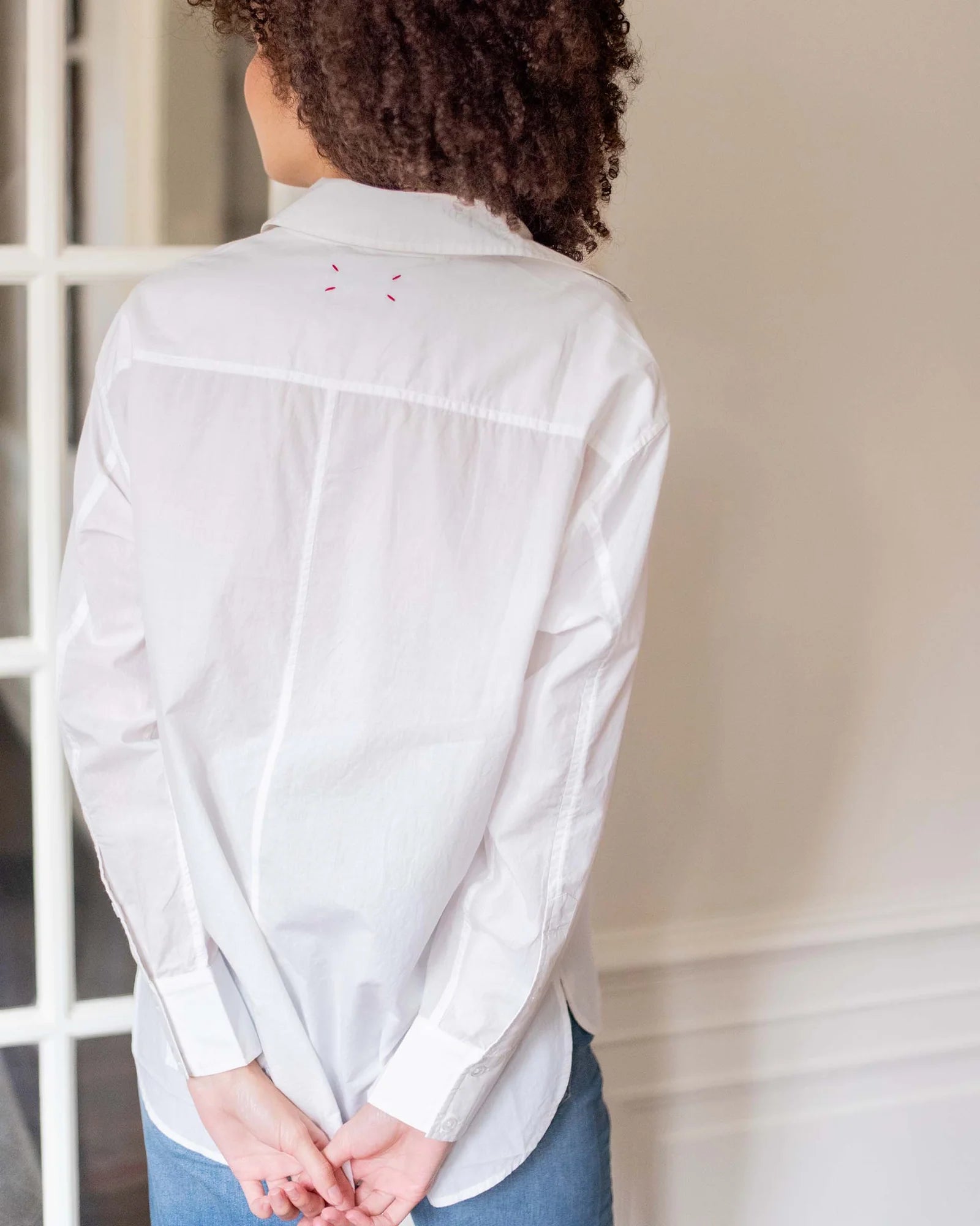 Mersea Bronte Relaxed Button Up Top