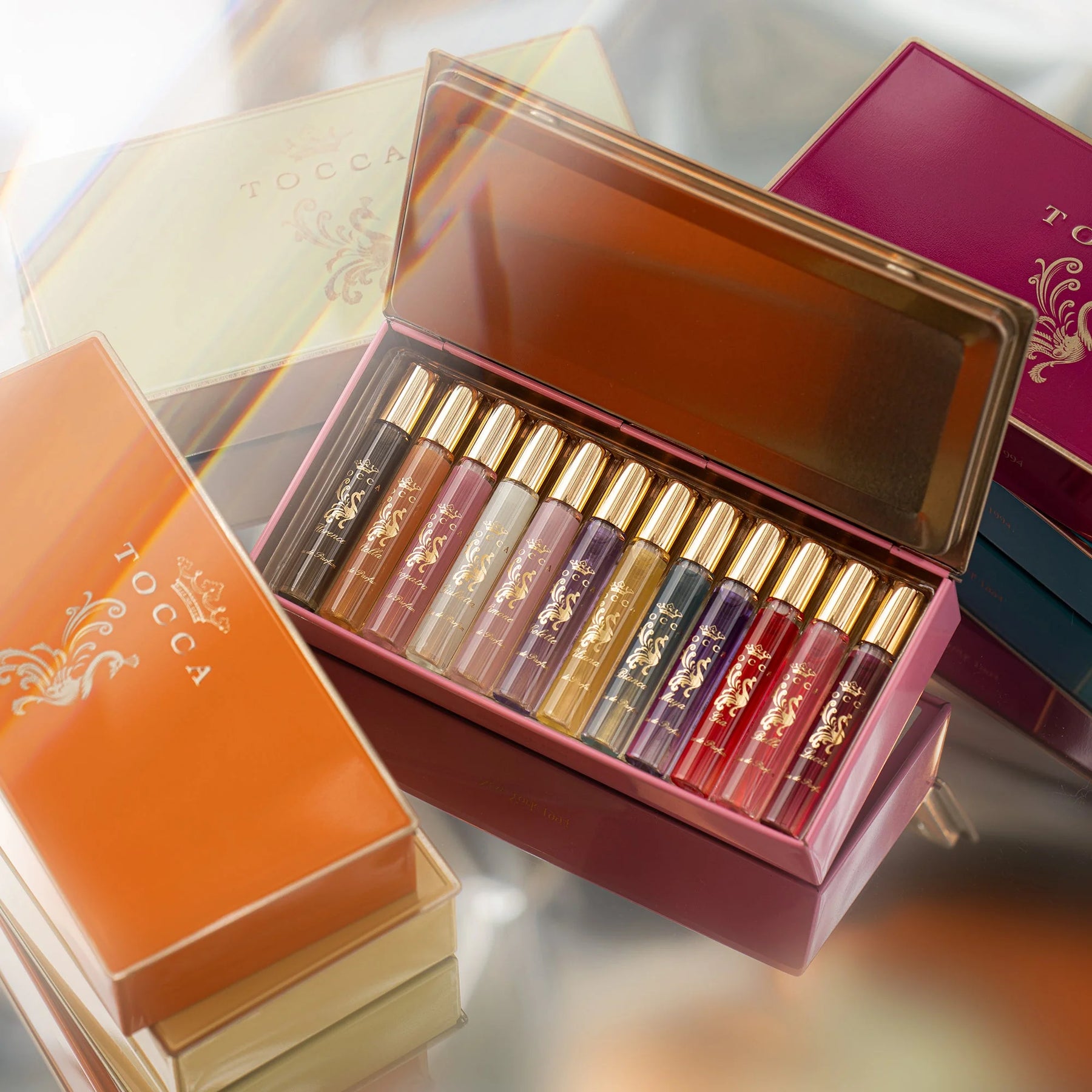 Tocca Heritage Collection Burgundy Set