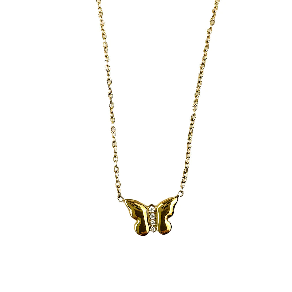 Helmsie Butterfly Necklace