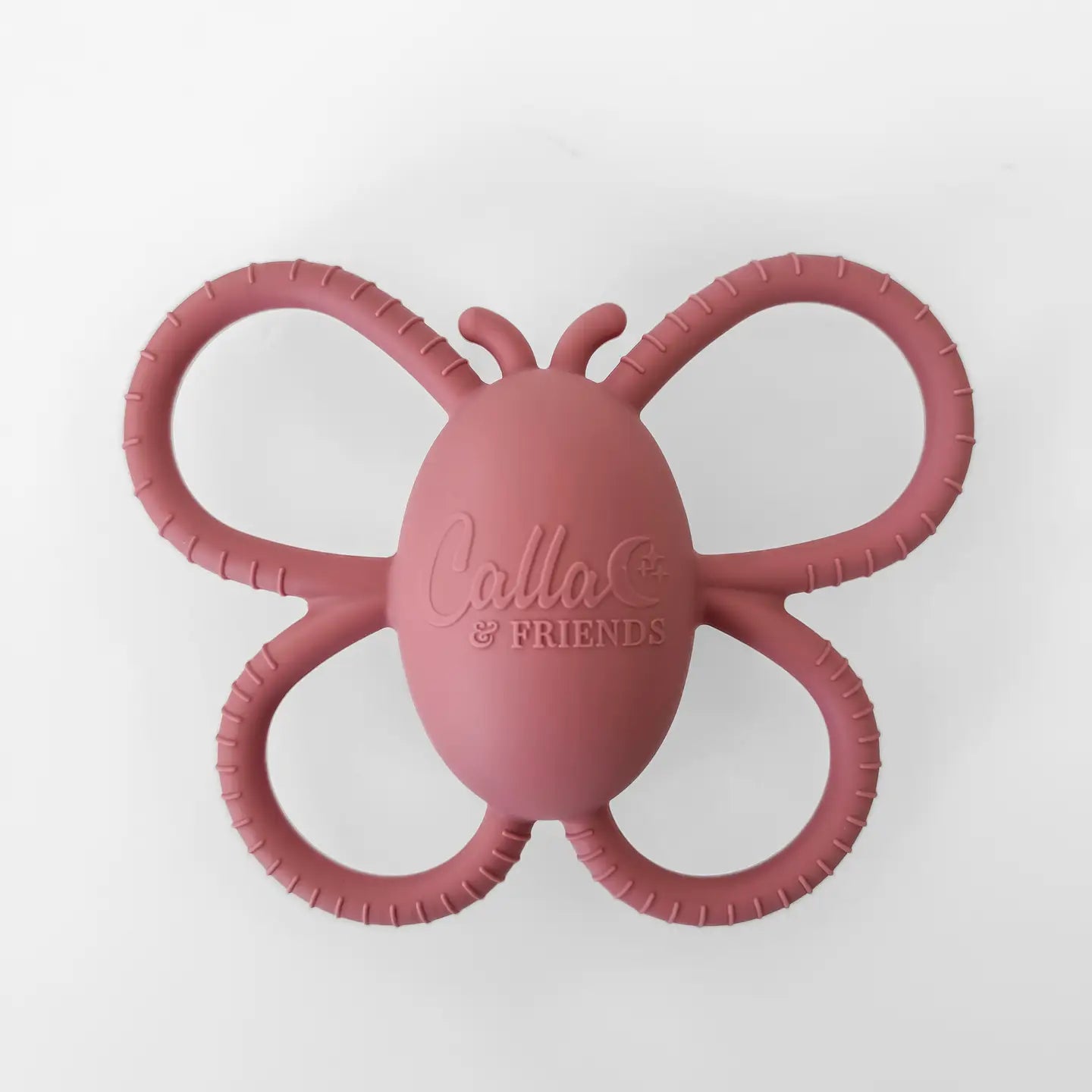 Calla & Friends Butterfly Rattle Teether