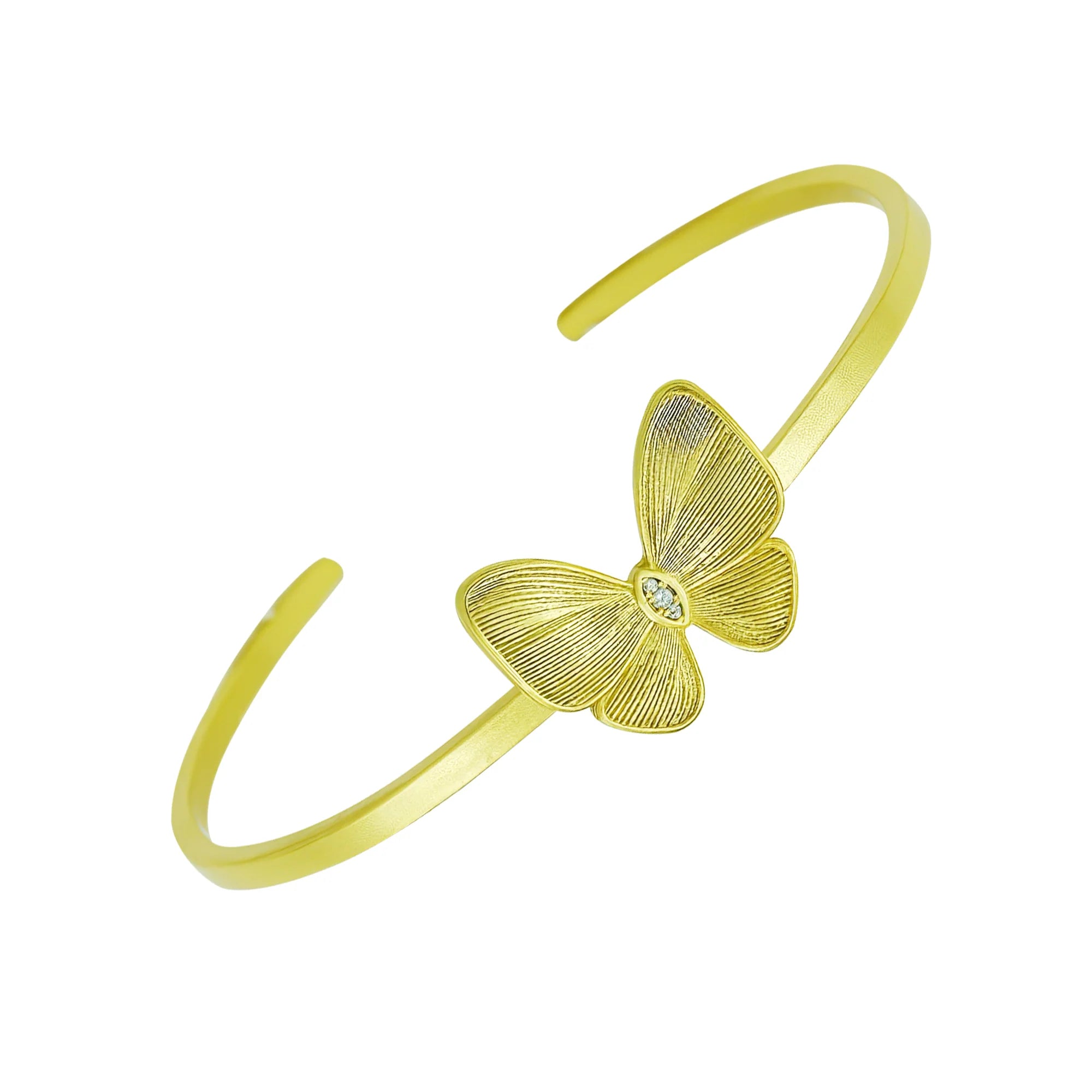 Betty Carré Kelele Butterfly Cuff Bracelet