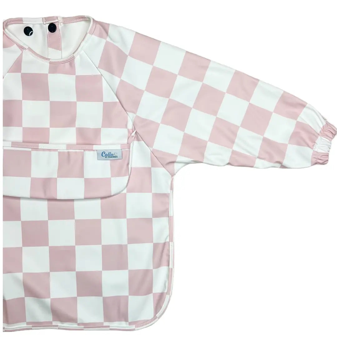 Calla & Friends Grayson Long Sleeve Bib Checkered