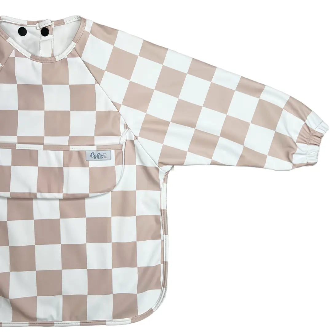 Calla & Friends Grayson Long Sleeve Bib Checkered