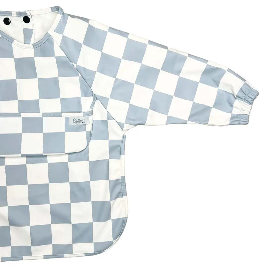 Calla & Friends Grayson Long Sleeve Bib Checkered