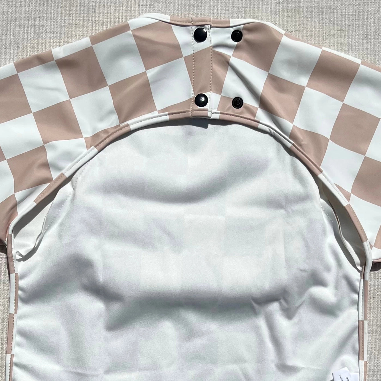 Calla & Friends Grayson Long Sleeve Bib Checkered