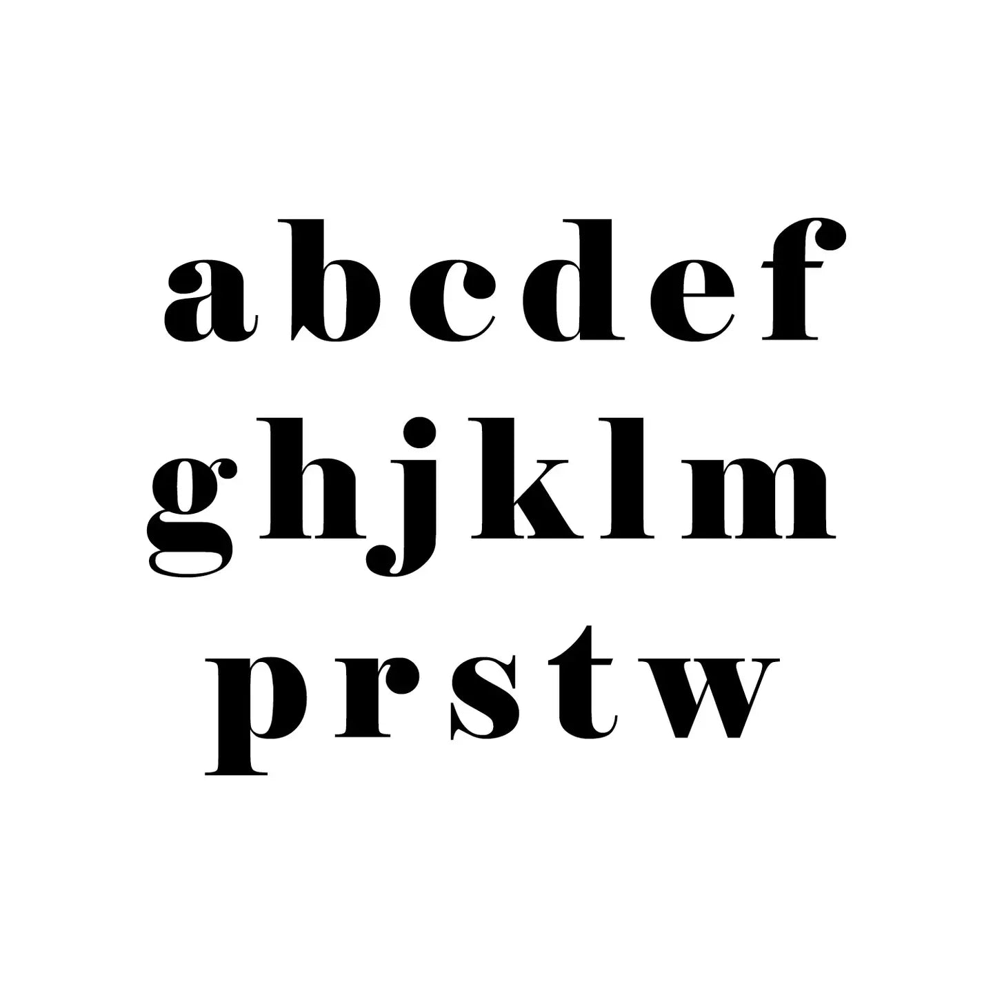 Kramer Drive Chunky Dot Initial Note Stack