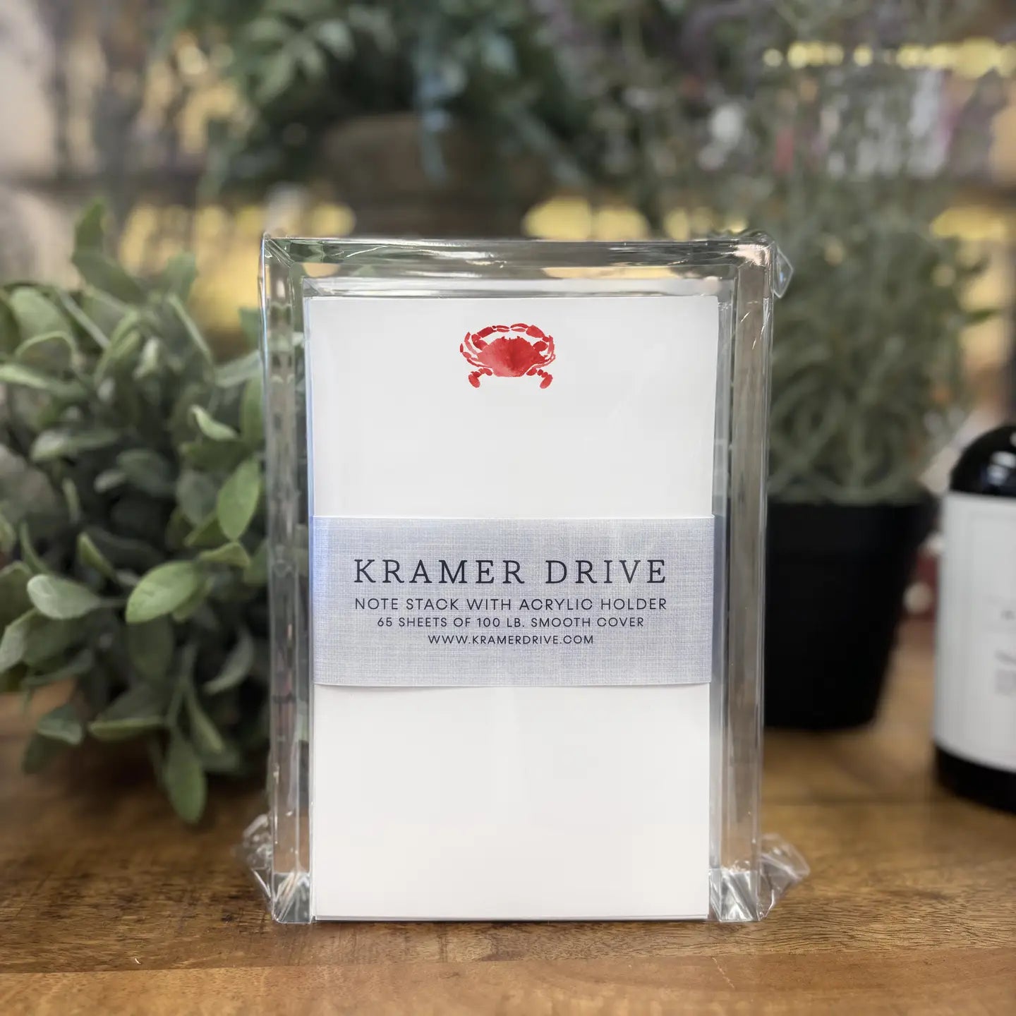 Kramer Drive Crab Watercolor Note Stack