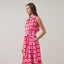 Darvy Checker Cileah Collared Maxi