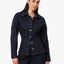 Long Sleeve Seamed Denim Shirt