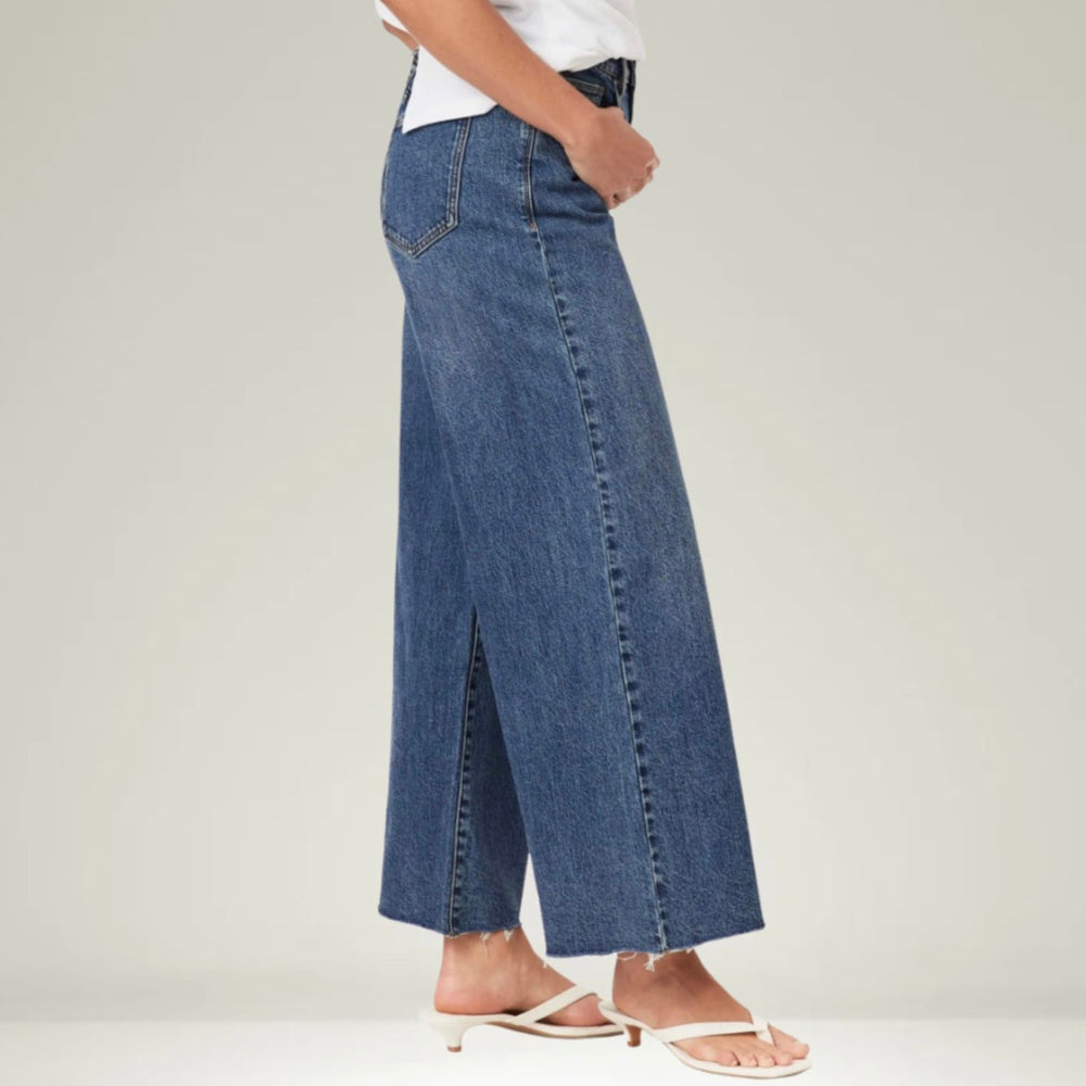 Habitual Denver Wide Leg Cropped Jeans