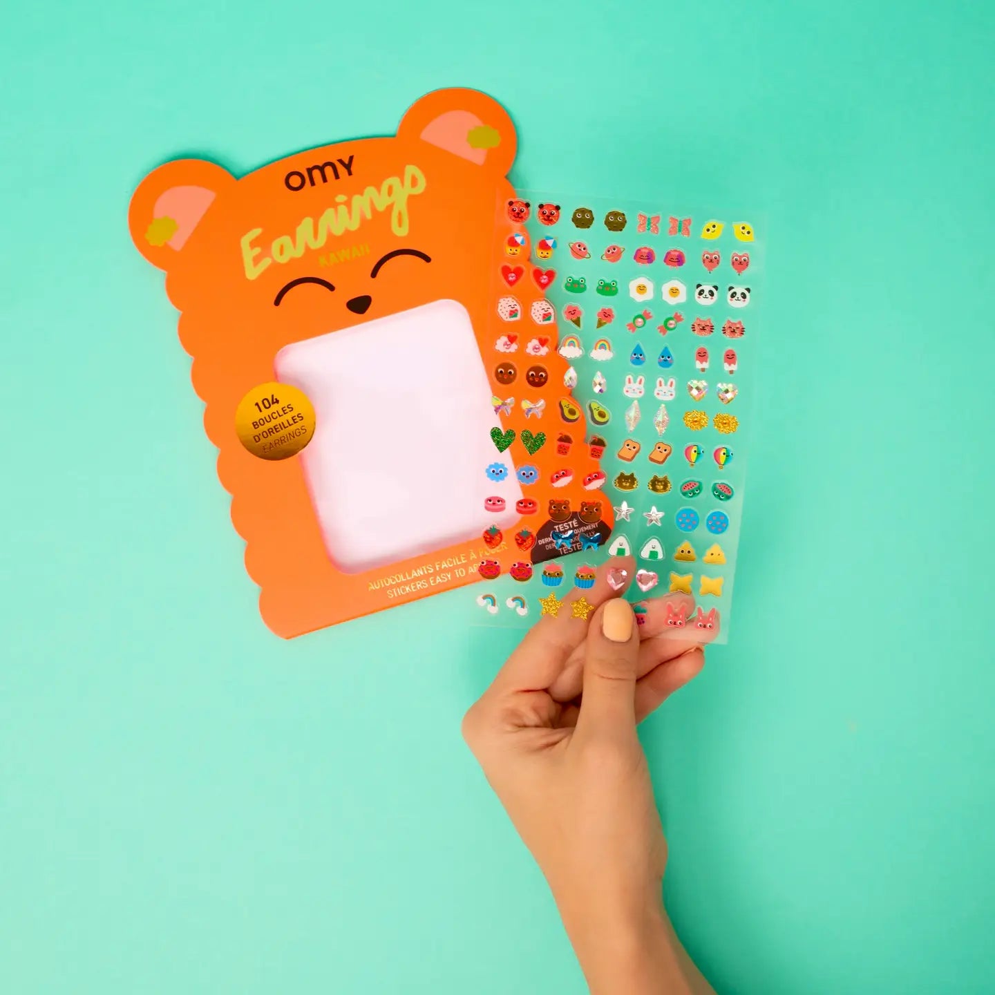 Omy Kids Sticker Earrings