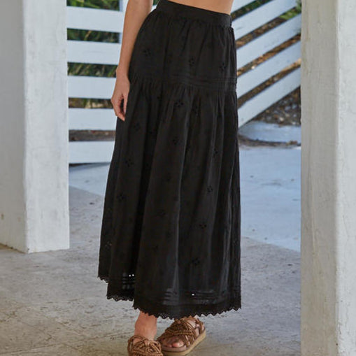 Estelie Eyelet Skirt