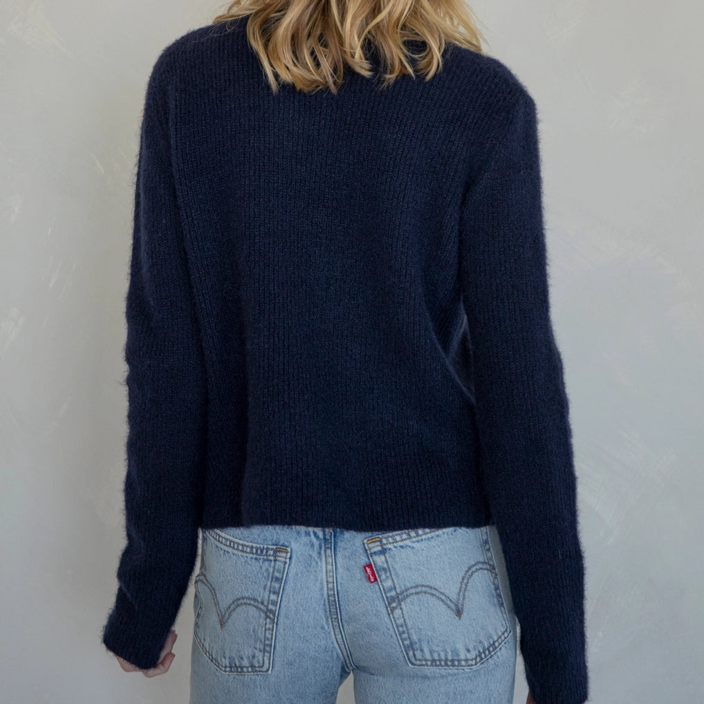 Flower Button Down Cardi