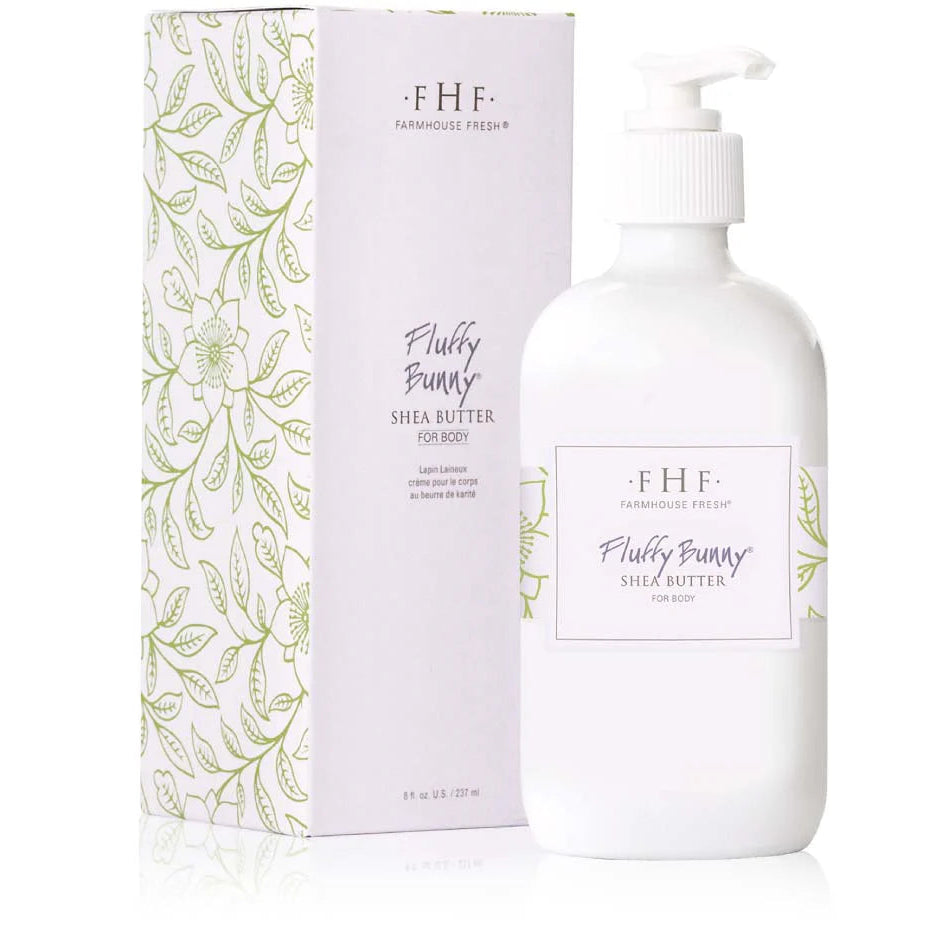 Farmhouse Fresh Fluffy Bunny Shea Butter Cream 8oz Pump Top