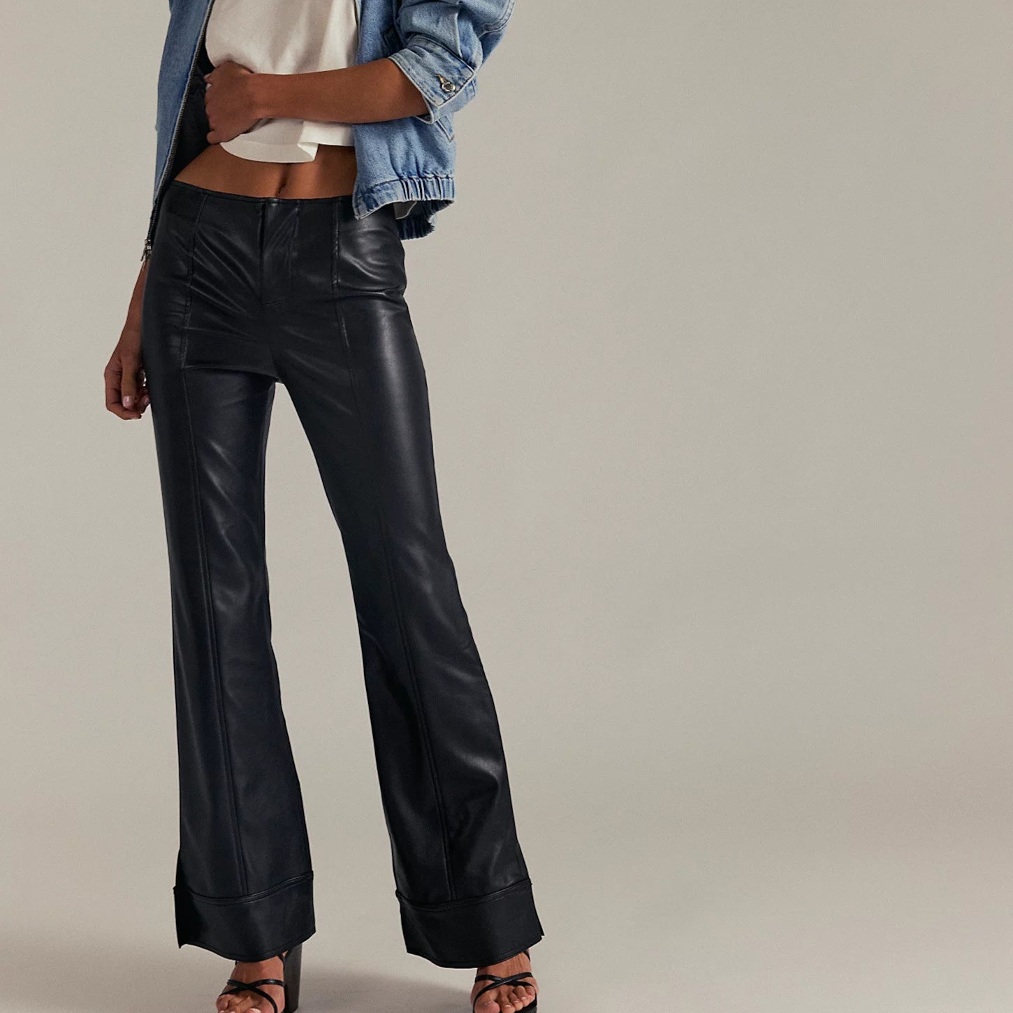 Free People Glow Up Vegan Leather Pant
