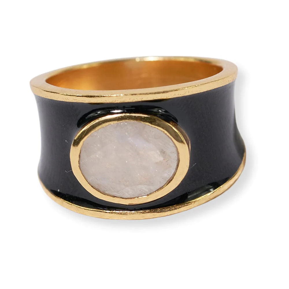 Hazel Oval Stone Ring