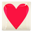 I Heart You Glass Tray